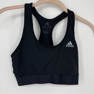 Adidas Alphaskin black sports bra